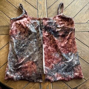 Forever 21 Multicolor Velvet Camisole